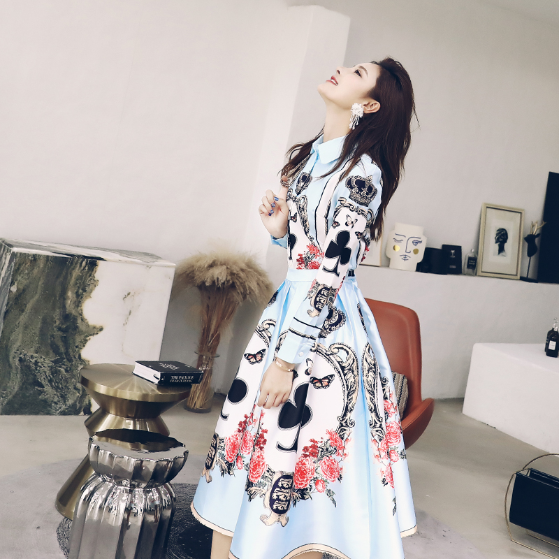 秋裝女2018新款襯衫配半裙網紅兩件套裝時尚名媛氣質洋氣復古套裝